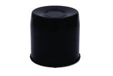 Gorilla Black Wheel Center Hub Cap 5.1"OD Push-Thru Closed-End HC211BC