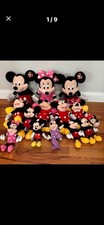 Plush Mickey/Minnie Mouse Lot Of 14 Piece