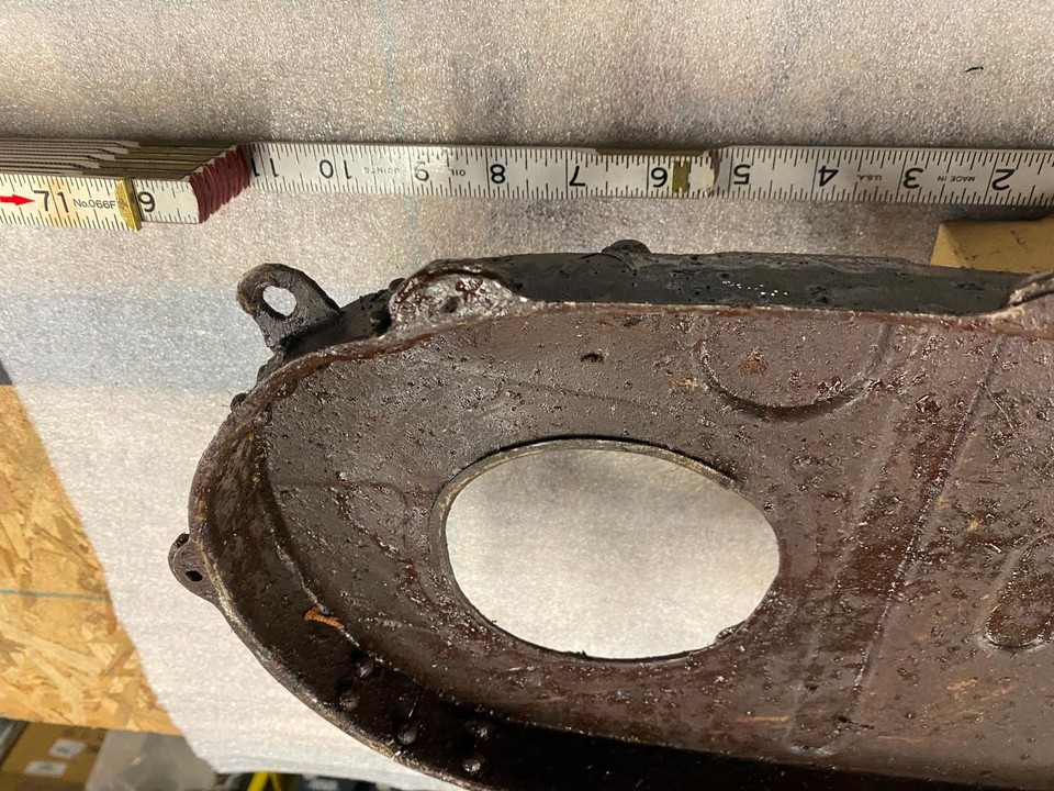 OEM tin Inner Primary Harley Panhead 1955-1964 Factory Orig Hydra duo ...