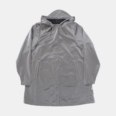 Rains A-Line W Jacket / Size S / Mid-Length / Mens / Grey / Polyester