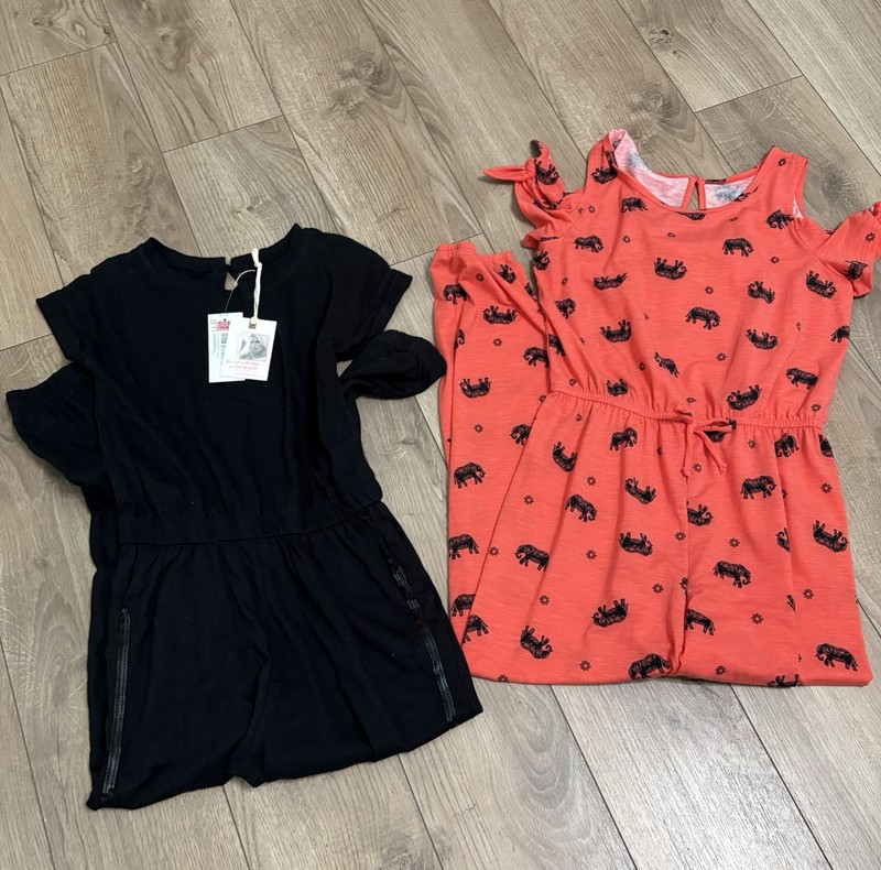 NWT Girls Jumpsuits Sz l 10-12 Beautiful Must See!  Lot Of 2