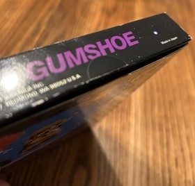 Nintendo Gumshoe Sticker Seal Black Box NES Video Game 5 screw Cartridge RARE