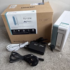 Qnap TS-131P 1-Bay up to 16TB NAS Network Attached Storage with PSU & 2TB HDD
