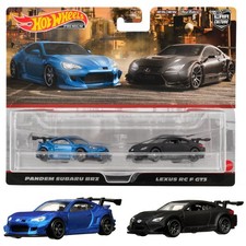 MATTEL Hot Wheels Premium 2 Pack Pandem Subaru BRZ/Lexus RC F GT3 HKF51