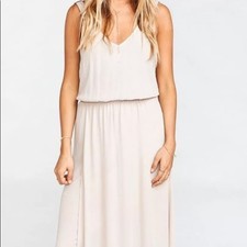 SHOW ME YOUR MUMU M Kendall Maxi Dress Dusty Blush