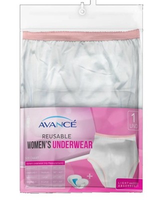 5 Pack Avance Women s Reusable Incontinence Panties Sz XL