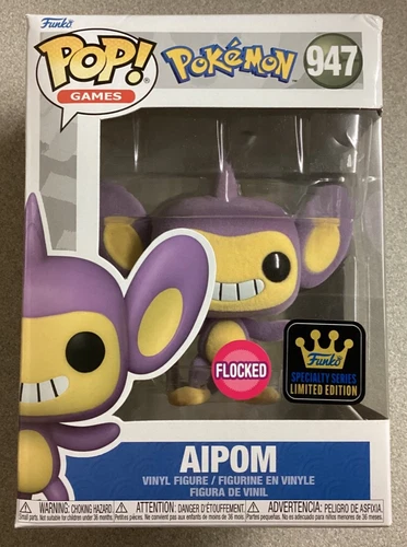 Funko POP! #947 - Pokemon - Aipom (Flocked) Specialty Series Limited Edition