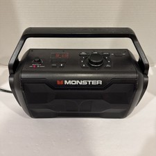 Monster Nomad Portable Bluetooth Speaker System Model MNMD-S - Black