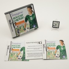 Imagine: Soccer Captain (Nintendo DS, 2009) CIB-TESTED-CLEANED, Free SHipping