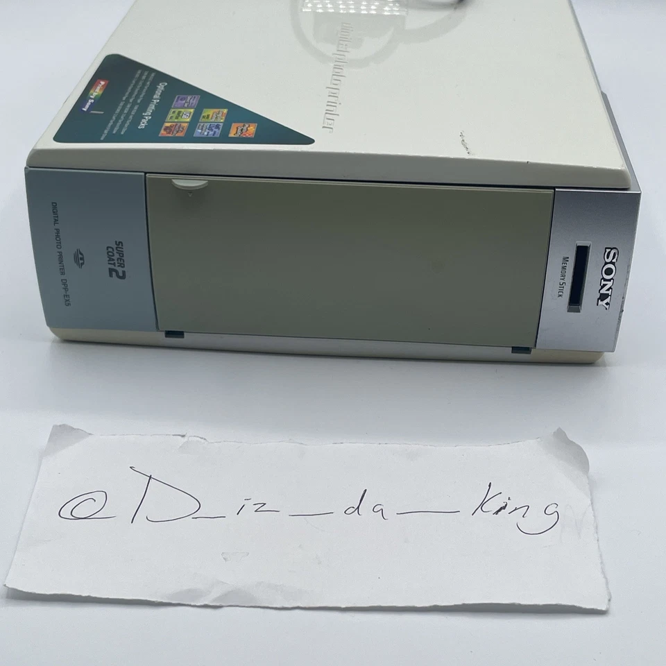 Sony DPP-EX5 Digital Photo Thermal Printer As Is Please Read Description - Image 4 of 4