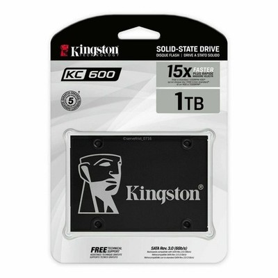 Kingston KC600 2,5'' SATA REV 3.0 SSD 256G,512GB, 1TB SKC600 Solid State Drive