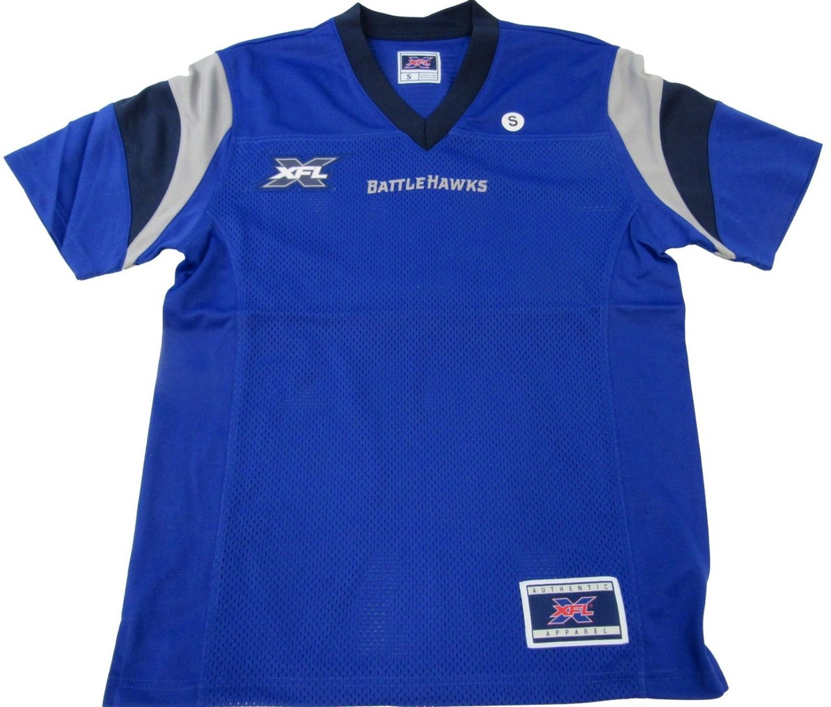 New XFL St. Louis Battle Hawks Mens Sizes S-M-L Blue Blank