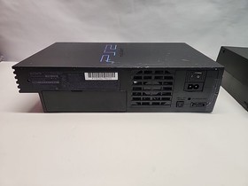 Lot Of 2 BROKEN Sony PS2 Fat Consoles Parts Repair Bundle Powers On