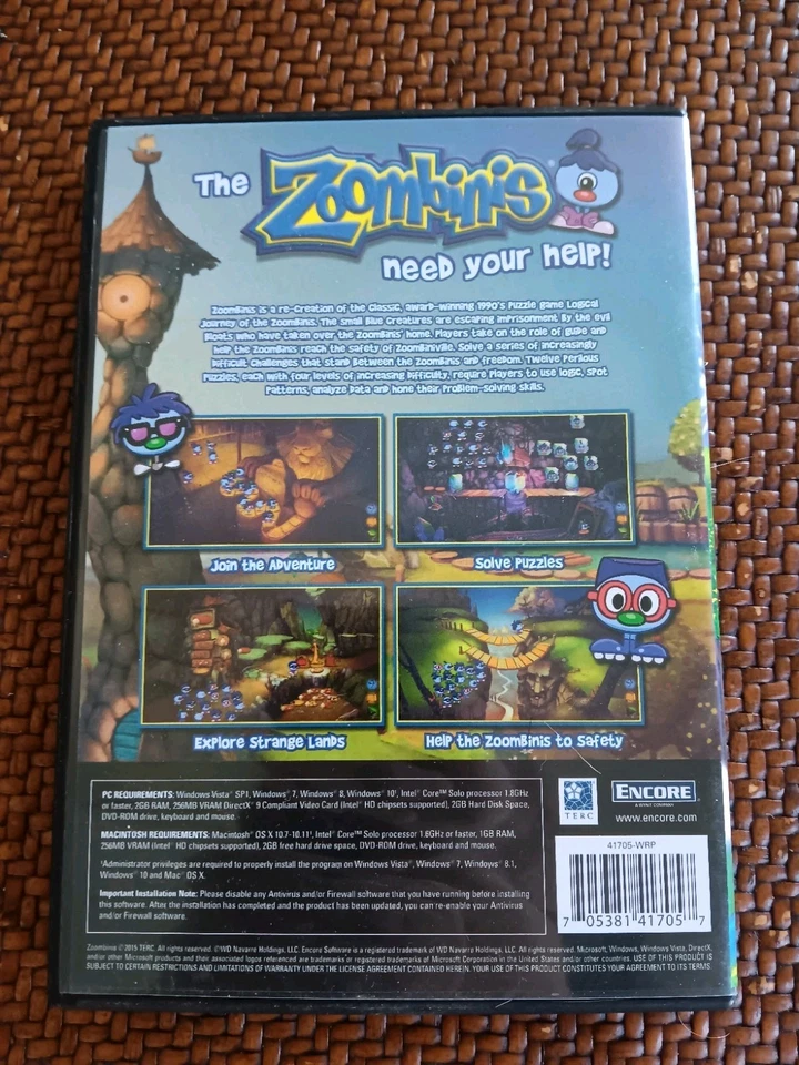 Zoombinis: An Epic Journey of Fun and Logic (PC/Mac, 2015) Edutainment Classic - Image 2 of 3