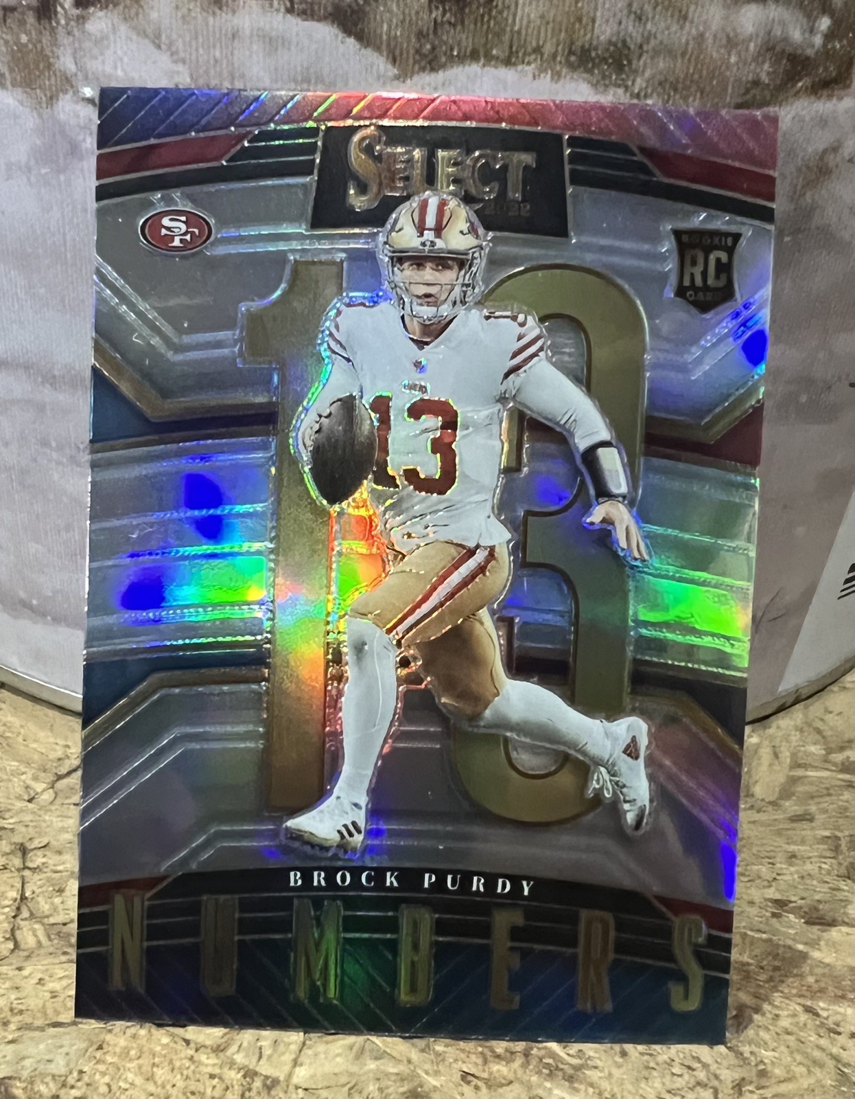 2022 Select - Select Numbers Brock Purdy #SN-5 RC🔥Silver Prizm🔥 