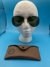 Rayban RB3025 Aviator Large 001 62/14 140 3N, montatura oro, verde classico, pilota