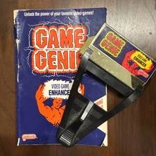 Game Genie NES Original Nintendo Video Game And Cheat Code Book Manual 90s