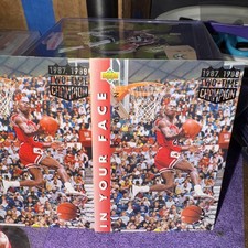 Michael Jordan Upper Deck 1992 Real Error #453 Basketball Card GEM MINT/POG