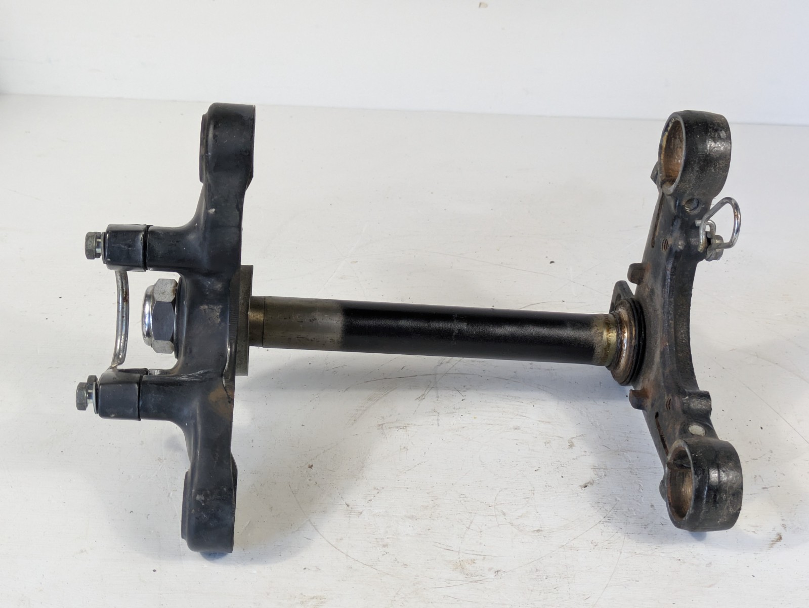 1975 Honda CB125 CB125S CB 125 Triple Tree Steering Stem Fork Clamp Upper Lower