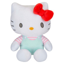 Hello Kitty Light Blue Cute Plush 15cm