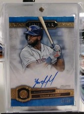 YORDAN ALVAREZ 2021 Topps Five Star Autographs #FSA-YAJ Blue /25  SP Auto