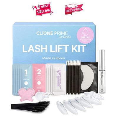 Korean Eyelash Lift Kit - 5 Sets, Hydrating & Strengthening for All Skin Types