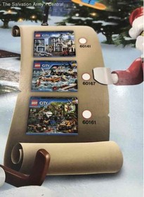 LEGO CITY 60155 Multicolor Plastic Advent Calendar 248 Pieces Complete Set