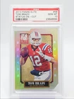 TOM BRADY 2013 ELITE STATUS FOOTBALL GOLD DIE CUT PATRIOTS /49 PSA 10 Q6438