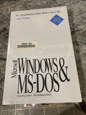Microsoft Windows  MS-DOS Sealed - Certificate