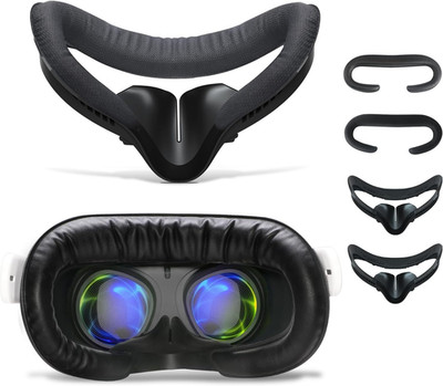 2 Pack Face Pad for Oculus Quest 2, Facial Interface & Face Cover Pad, Anti-Fogg
