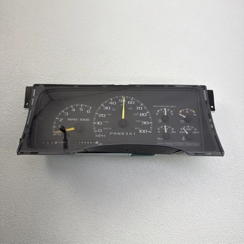 95-99 Chevy Silverado Suburban GMC Sierra OEM Speedometer Cluster 144K Miles OBS