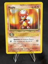 Magby Neo Genesis 23/111 Regular Rare NM Pokemon TCG Card on eBay