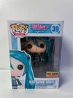 Funko Pop Hatsune Miku Hot Topic Exclusive Vinyl Figure #39 Metallic Hair in Box