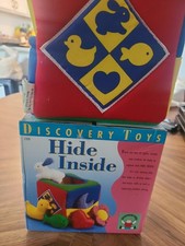 Discovery Toy Hide Inside Cube Vintage 1999 S...