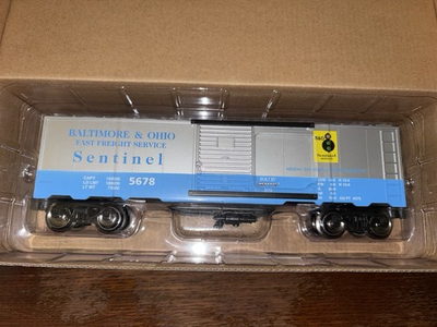 #ad MENARD#x27;S O SCALE GAUGE BALTIMORE amp; OHIO Bamp;O SENTINEL BOX CAR 279 2632 NEW W BOX $31.89