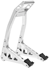 BikeMaster Universal Front Aluminum Stand - Polished Motorcycle Street 151890