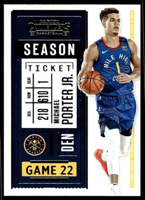 2022-23 Panini Contenders Michael Porter Jr #97