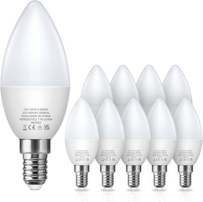 LED Kerze Leuchtmittel 25W 40W 60W E27 / B22 / E14 warmweiß kaltweiß Licht günstig!