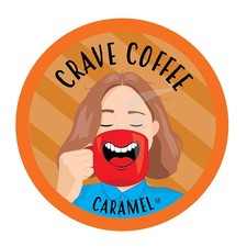 Flavored Coffee Pods Caramel Single Serve K-Cup, 40 PCS Brewer Compatible