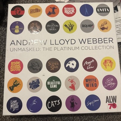 Unmasked: the Platinum Collection by Andrew Lloyd Webber (Record, 2018)