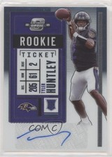 2020 Panini Contenders Optic Rookie Ticket Auto Tyler Huntley #206 Auto 3c4