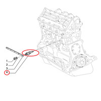 Kerze ZüNdung Motor Fiat Uno - Lancia Delta Original 7702960