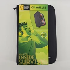 Case Logic 100 Capacity Media CD/DVD Case Wallet CDW92 Black Brand New