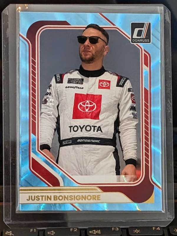 2026 Panini Donruss NASCAR - Justin Bonsignore #83 Optic Mojo Numbered /99