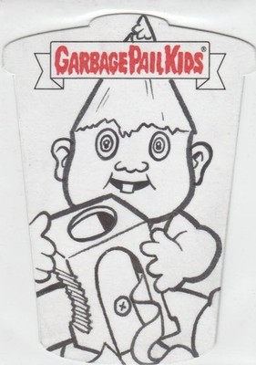 2018 GARBAGE PAIL KIDS GPK Die-Cut SKETCH CARD STEVE POTTER  Autographed - RARE