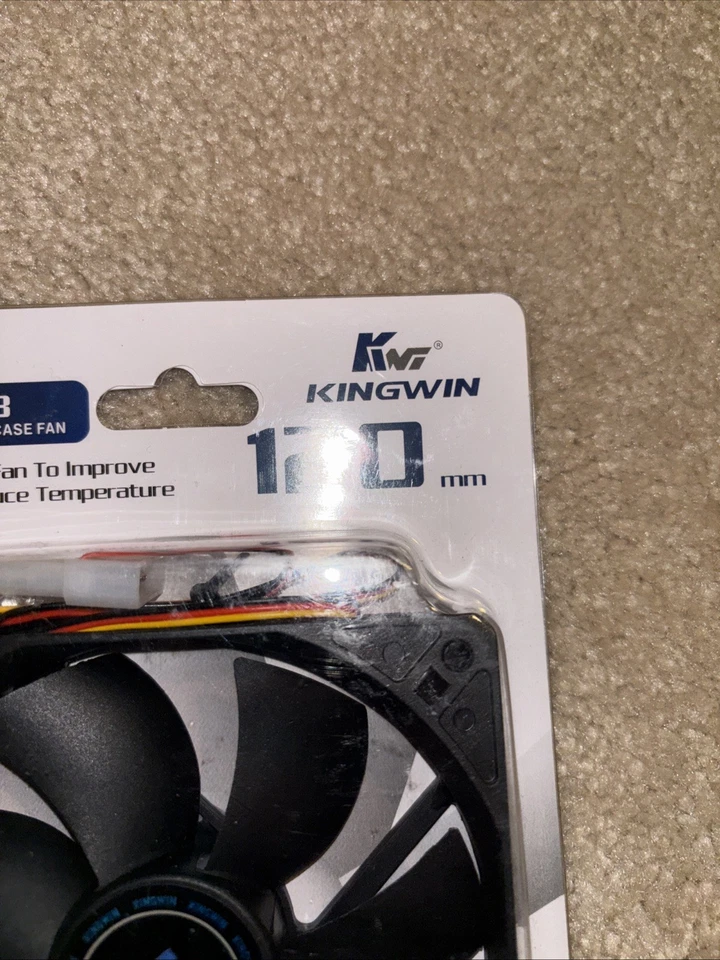 Kingwin CF-012LB 120 x 120 X 25 mm Long Life Bearing Advanced Series Case Fan - Image 3 of 4
