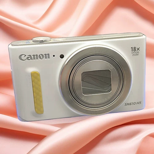 Canon PowerShot SX610 HS RED 20.2MP Digital Camera English language -95% New - Picture 22 of 24