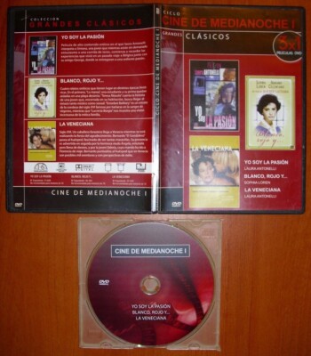 Yo soy la pasión, Blanco rojo y..., La veneciana [DVD caja fina] Laura Antonelli