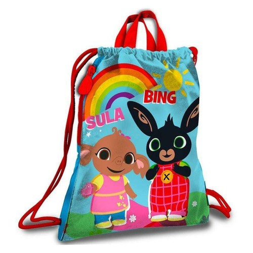 Bing e Sula zainetto coulisse sacca capiente con tasche e manici originale  | eBay