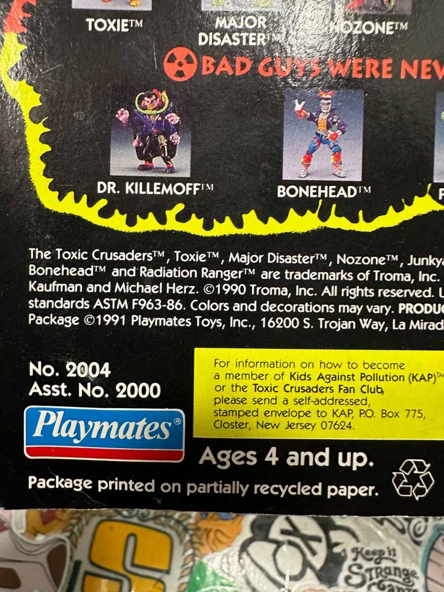 1990 Toxic Crusaders Nozone Action Figure NIB Unpunched | eBay 1990 Toxic Crusaders Nozone Action Figure NIB Unpunched | eBay